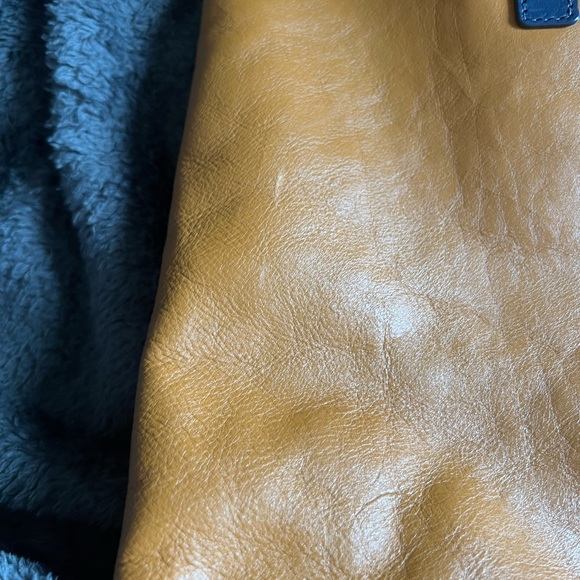 Vera Bradley Leather Tote - Picture 2 of 5